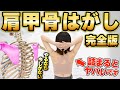 【2023完全版】肩甲骨がバキバキ硬い人向け!一撃でベリベリ剥がれる究極の肩甲骨剥がし