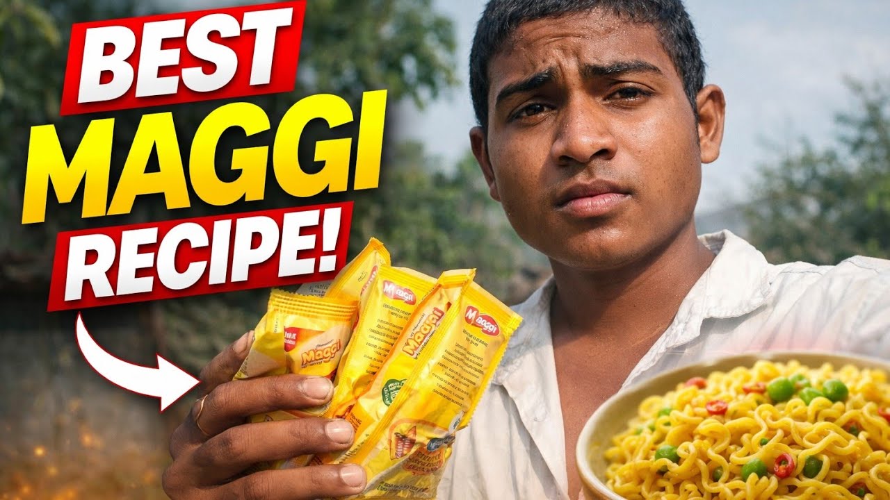₹10 Ki Maggi Ko Bana Diya 5⭐ Hotel Jaisa 😱 | Aisi Maggi Kabhi Nahi Khayi Hogi!