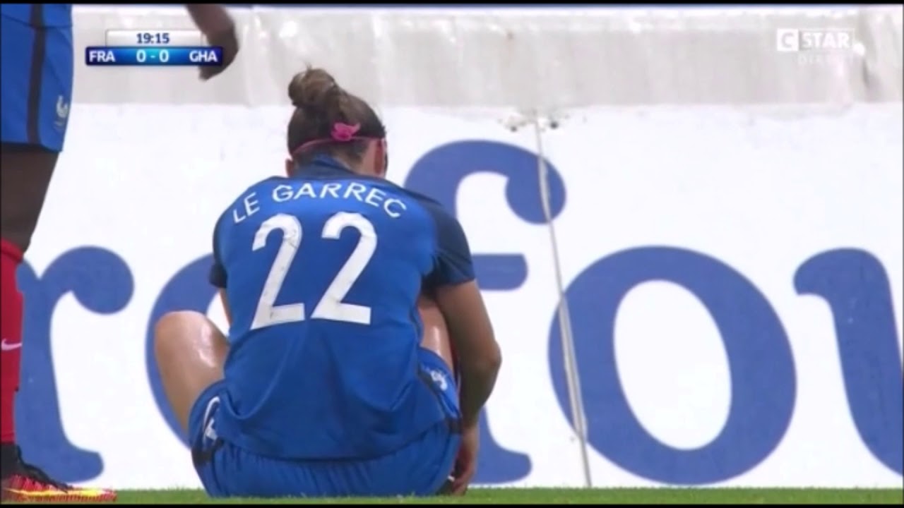 Léa Le Garrec Highlights FRA-GHA - YouTube