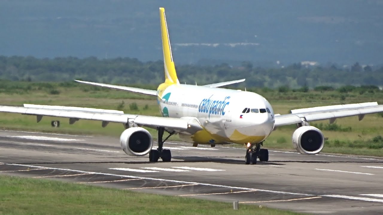 HEAVY AIRPLANES IN GENSAN | General Santos Int'l Airport Plane Spotting