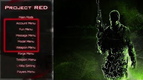 [MW3/PS3] NEW! Project Red Mod Menu *Preview* (XP Lobby, Load Custom Game Modes + More)