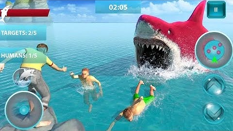 Best Animal Games - Shark Attack Simulator: New Hunting Game Android Gameplay