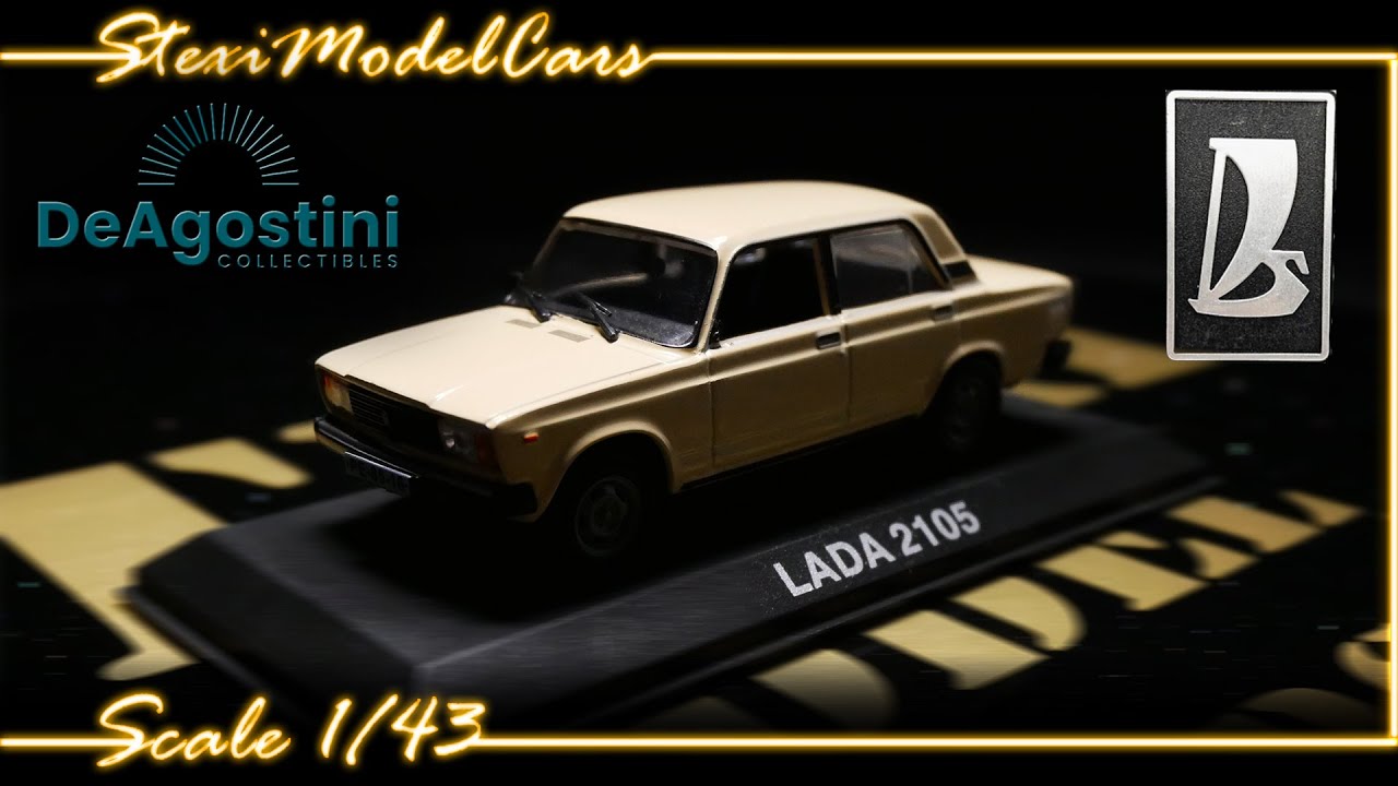 Lada VAZ 2105 - Deagostini - 1:43 1/43 modelcar presentation - YouTube