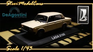 Lada VAZ 2105 - Deagostini - 1:43 1/43 modelcar presentation