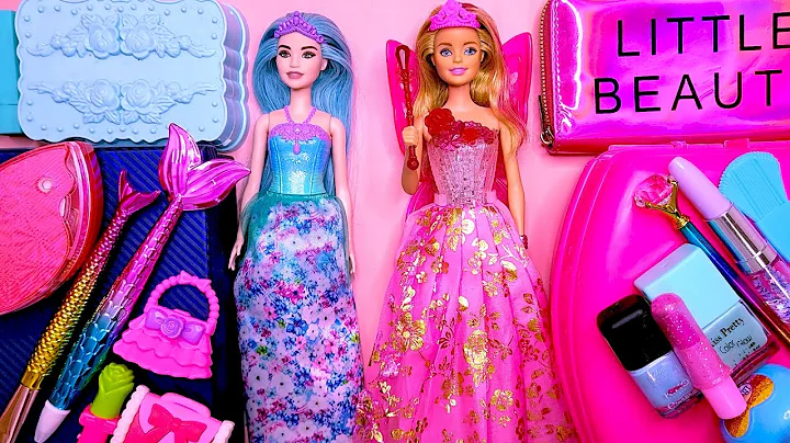 Barbie Princess Pool & Beach In One Doll Room | Easy Craft Easy To Store !!!