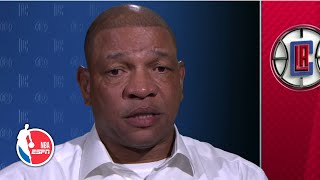 Doc Rivers load-managed Kevin Garnett, Paul Pierce and Ray Allen on the Celtics | NBA Interviews