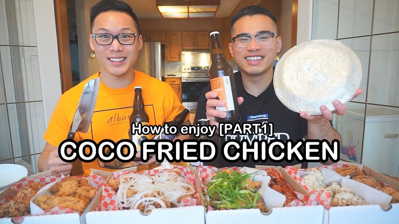 How to enjoy COCO FRIED CHICKEN  [ PART 1 ]