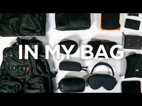 What's in my bag】ポーターおじさんの仕事用カバンの中身 - YouTube