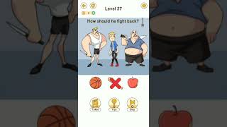 Brain Go 2 Level 27 How should he fight back. screenshot 3