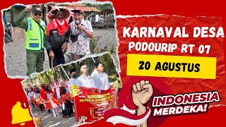 Karnaval RT 07 RW 02 Desa Podourip Kecamatan Petanahan 2023