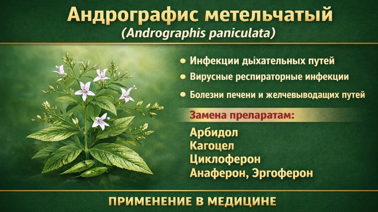 Андрографис метельчатый. Andrographis paniculata