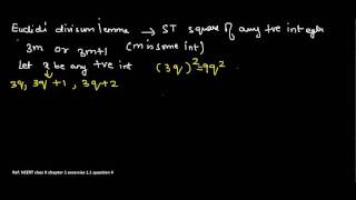 Euclids division algorithm question 4