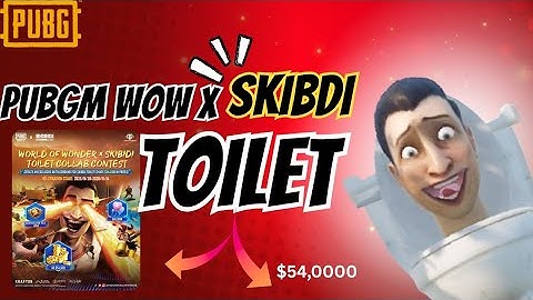 PUBG WOW × Skibidi Toilet Creation Contest | Full Details & How to Make Map