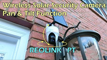 REOLINK ARGUS PT Wireless Solar Pan & Tilt Security Camera