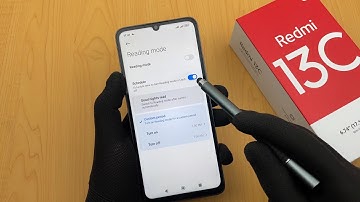 How To Schedule To Enable Reading Mode Xiaomi Redmi 13C