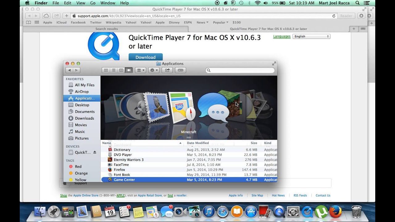 Apple quicktime player download for mac
