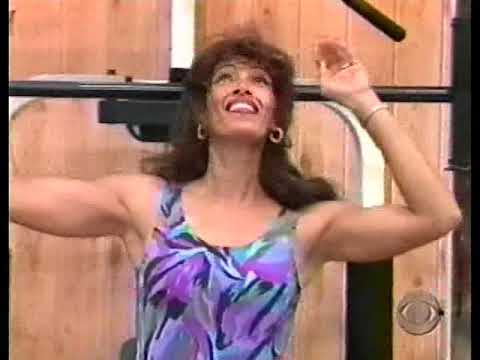 Kathleen Bradley Flexing, Working Out on TV - YouTube.