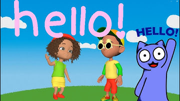 🎶 “Hello Song” for Autistic Kids | Fun Social Skills & Self-Expression Song