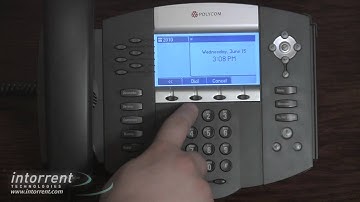 Intorrent Technologies: Logging Out of a Polycom Phone