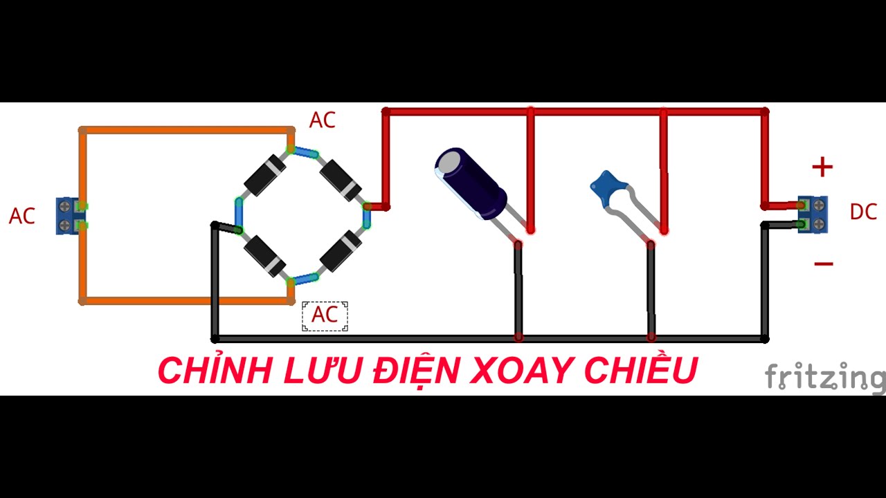 PHÂN TÍCH CHI TIẾT CHỈNH LƯU ĐIỆN XOAY CHIỀU RA ĐIỆN MỘT CHIỀU (AC - DC)