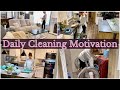CLEAN WITH ME/ DAILY CLEANING MOTIVATION/ HOMEMAKING/JUBARA