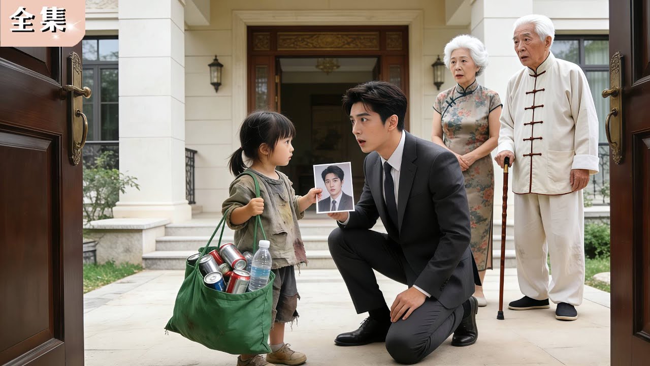 可憐孤兒徒步100公里闖進豪門，當眾指著總裁喊「爸爸」——全場譏笑未落，DNA鑑定結果瞬間翻轉！竟然是真的！身份曝光那一刻，豪門震動、命運逆襲！#豪門 #反轉 #爽劇 #總裁 #甜寵