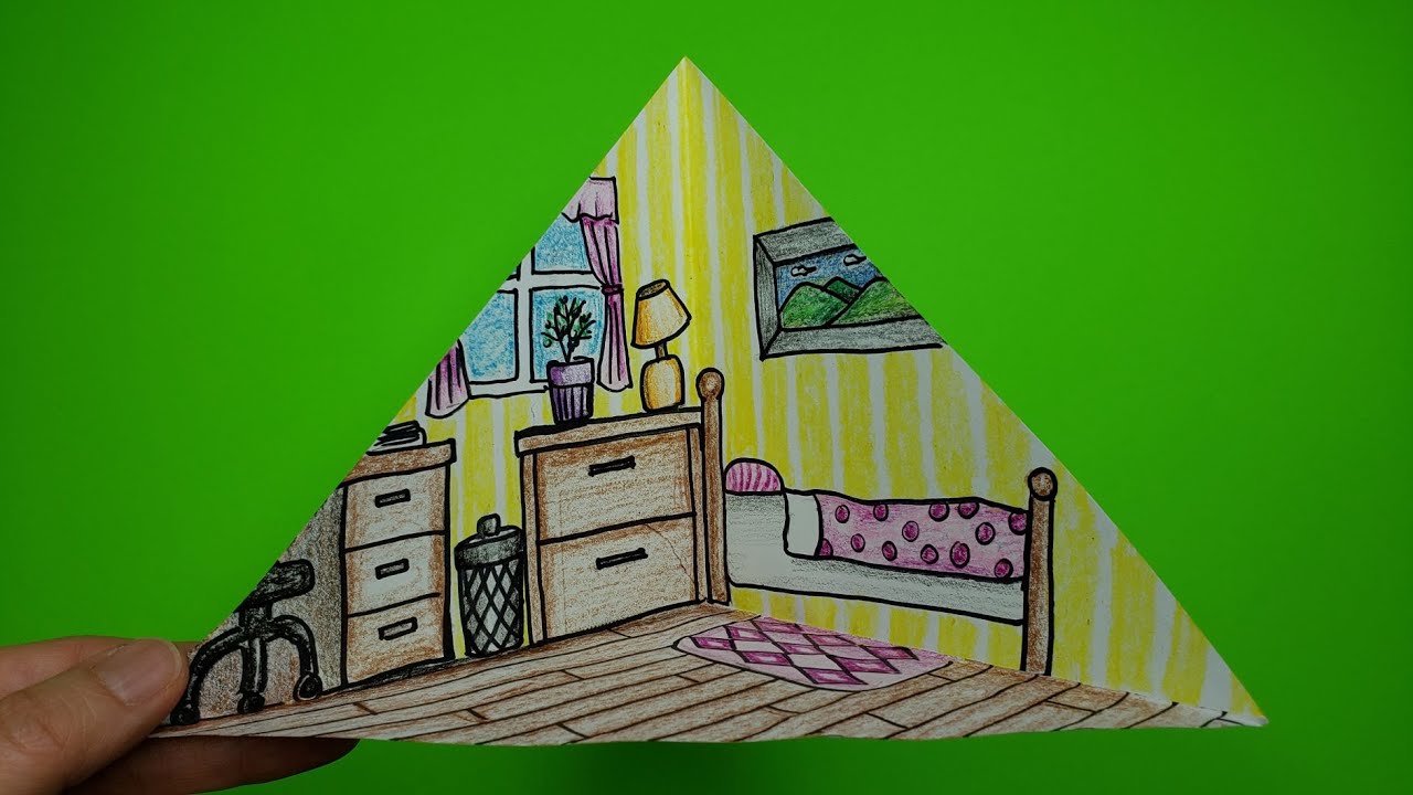 Drawing a 3D Room - YouTube