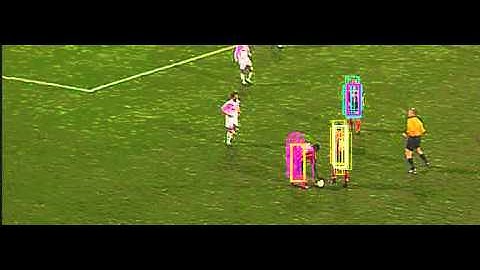 Colour particle filter for multiple object tracking