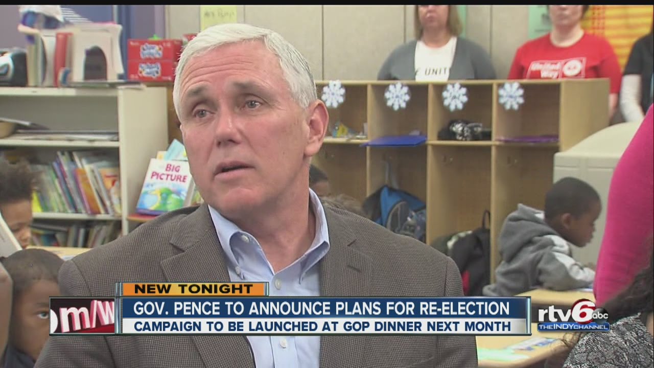 Gov. Mike Pence expected to run for re-election