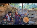 First Breakfast in new Nomad Hut: Nomads of IRAN 2023