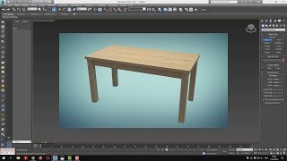 Моделирование стола в 3ds Max из примитивов