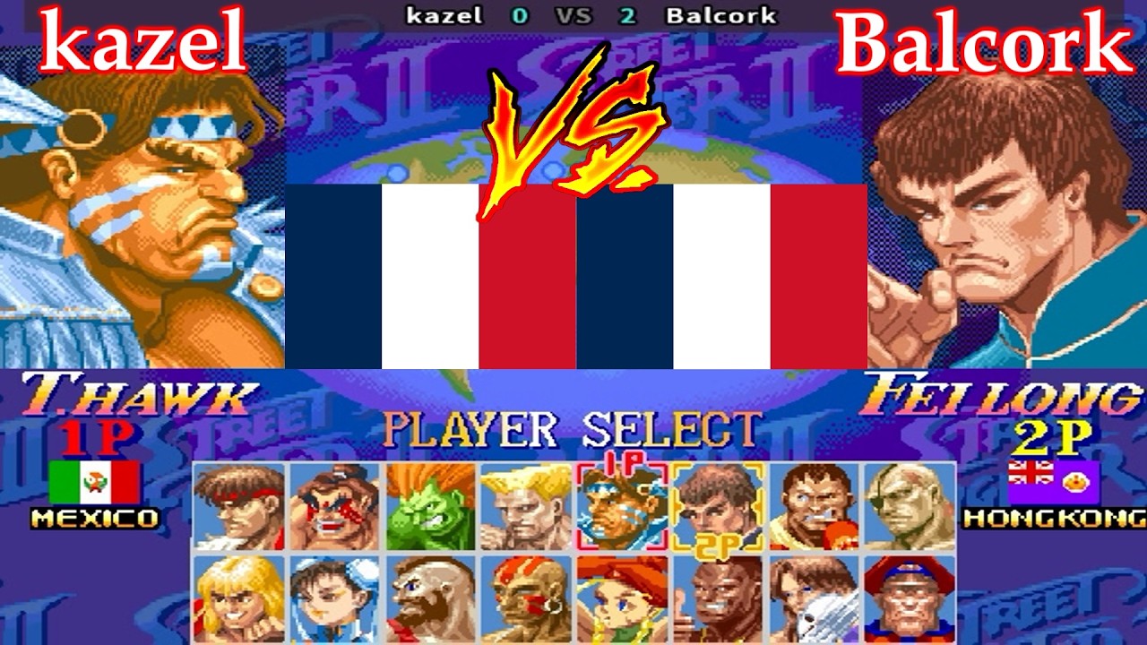 Super Street Fighter II X: Grand Master Challenge - kazel vs Balcork