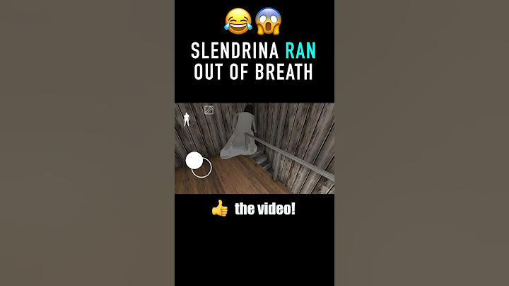 When Slendrina just gave up running 😂👀  #shorts #granny #granny3