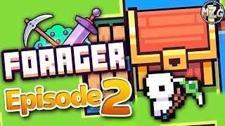 Forager Gameplay Walkthrough - Episode 2 - What's In This Chest?! (Closed Beta)