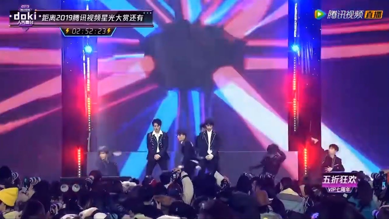 【♠️BlackACE】《裂變》｜星光doki人氣舞台｜191228 騰訊直播