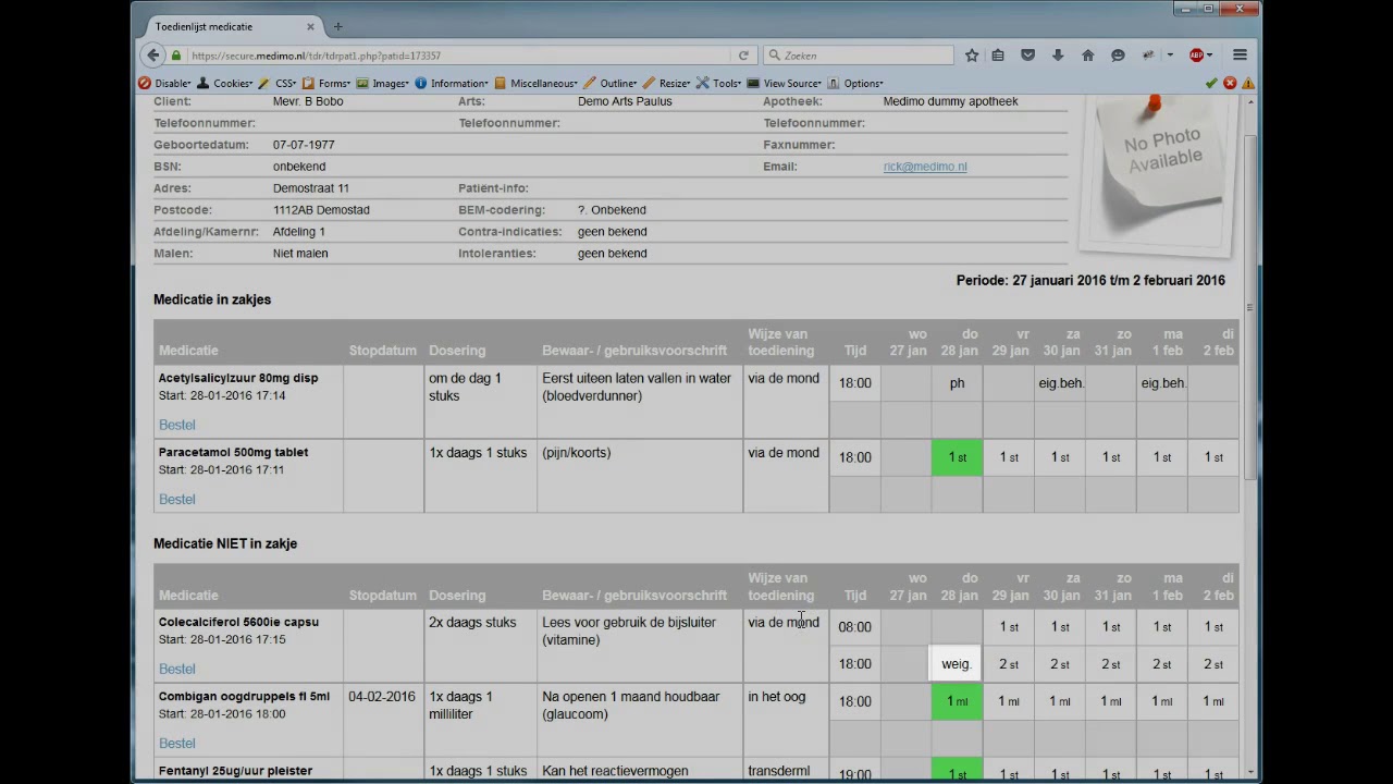 eTDR - Instructiefilmpje gebruik Electronische Toedien Registratie ...