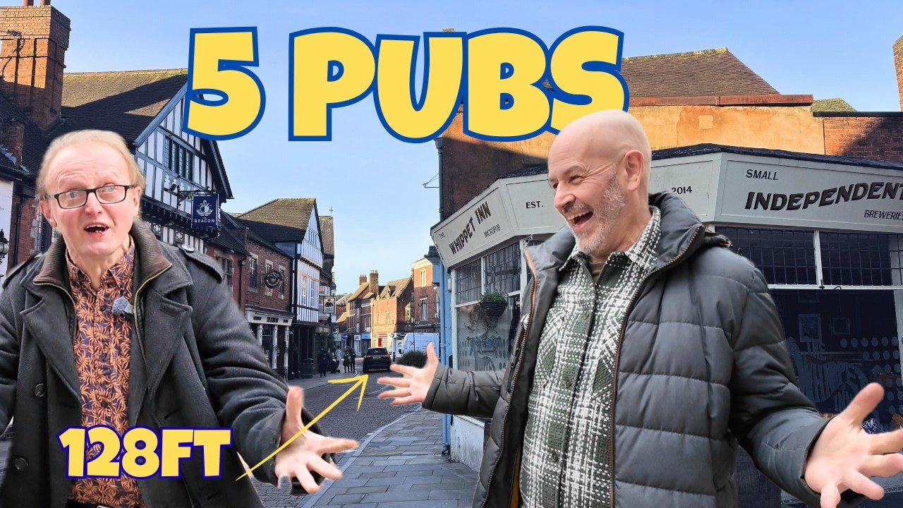 Мы выпили САМОЕ ДЕШЕВОЕ пиво во время САМОГО КОРОТКОГО в мире похода по барам.