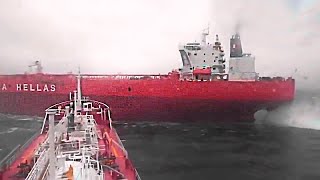 Les Plus Gros Crashs De Navires Capturés Par Une Caméra