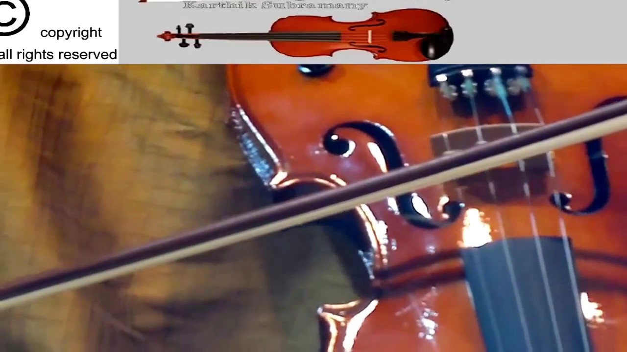 Self Learn Violin Basic bowing to give pure intonation on violin YouTube