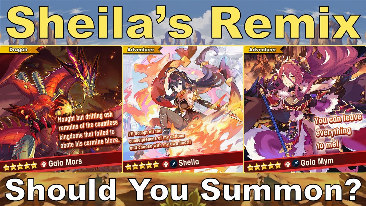 Dragalia Lost Sheila's Remix Should You Summon? YouTube