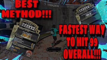 NBA 2K20 Fastest Way To Hit 99 Overall After Patch 8 (Get One Present a Game)