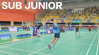 KIRAN NOGUCHI V/S DEVVRAT MUNJAL YONEX-SUNRISE INDIA SUB JUNIOR BADMINTON RANKING TOURNAMENT