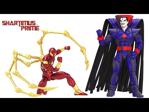 Marvel-Legends-Iron-Spider-Man-&-Mr.-Sinister-Hasbro-X-Men-Animated-Actio