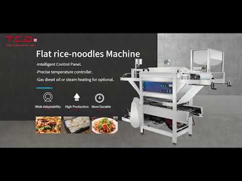 Commercial automatic rice noodle machine @TCD machine food processing machinery supplier