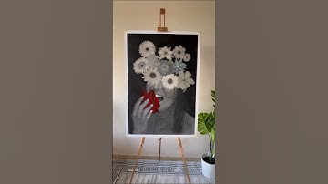 I spent a month of drawing in this hyperrealistic drawing… #art #drawing #art #artist  #artwork