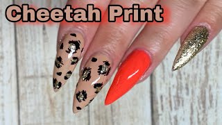 Cheetah Print Nail Tutorial