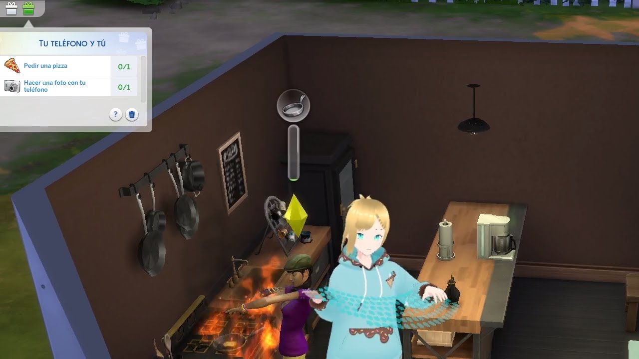 los sims 4 con seba nos casamos con liberty y casi se nos muere ajajaj ...