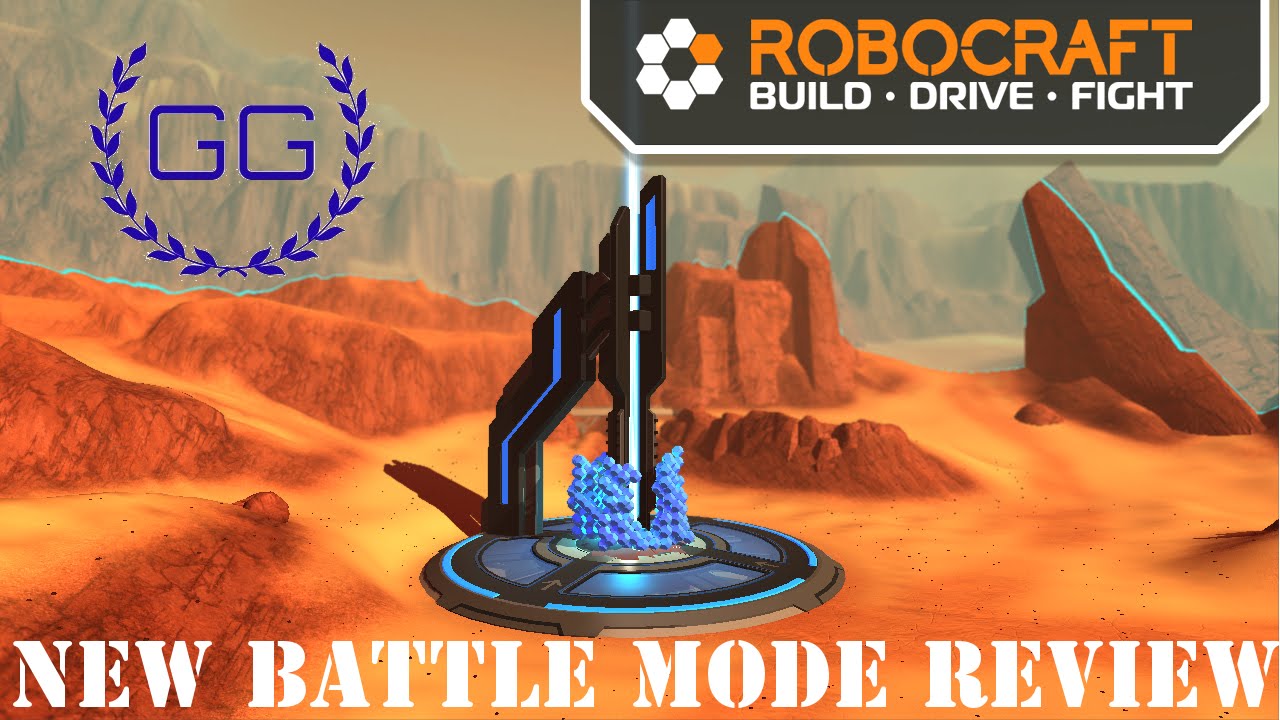ROBOCRAFT - NEW BATTLE MODE REVIEW (w/ GamerGuide)