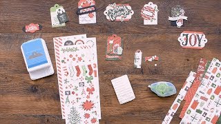 How To Make a Tag with the 3-in-1 Scallop Tag Punch by Creative Memories