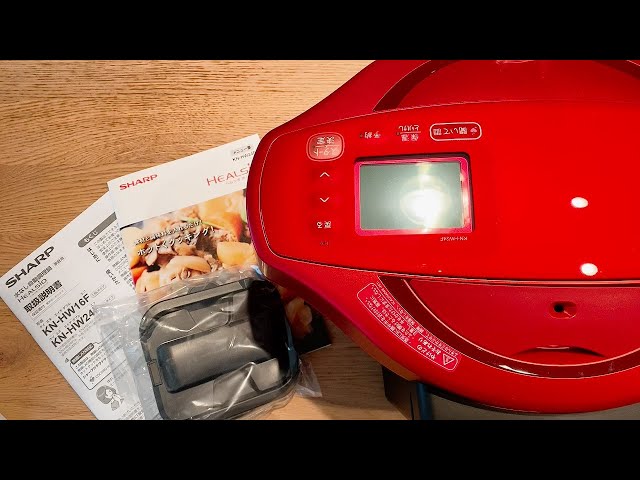 SHARP ヘルシオ ホットクック　ＫＮ-ＨＷ２４Ｆ-W　　動作OK KN-HW24G | ヘルシオ ホットクック：シャープ